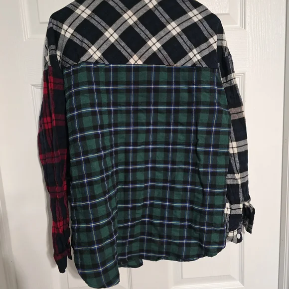 Multicolor Plaid Button Down Shirt - Picture 2 of 2